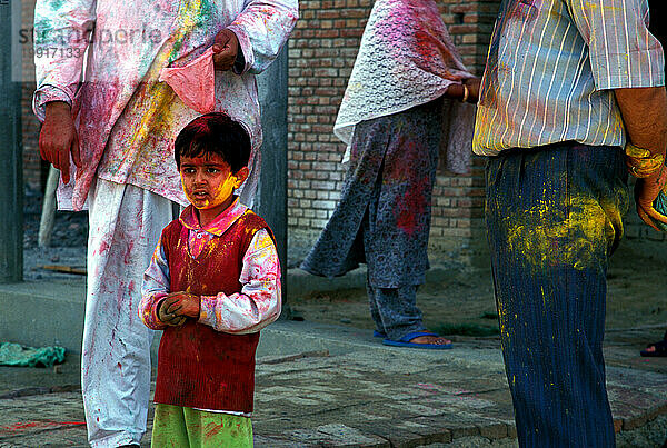 Holi-Festival  Indien