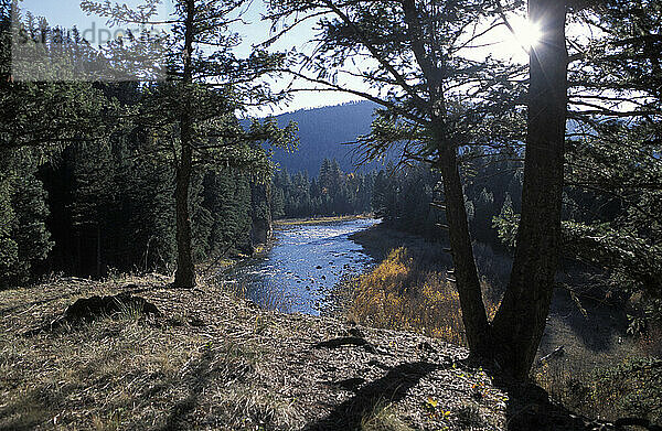 Blackfoot River Valley in Montana.