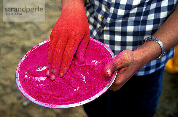 Holi-Festival  Indien