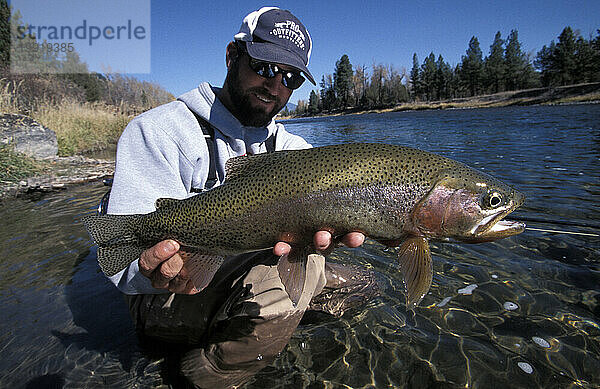 Blackfoot River Valley in Montana.