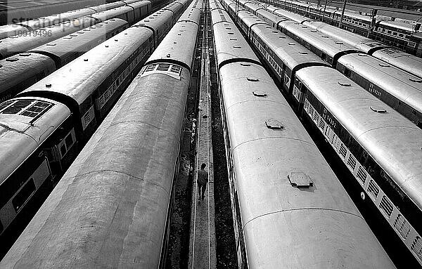 Old Delhi Bahnhof  Delhi  Indien