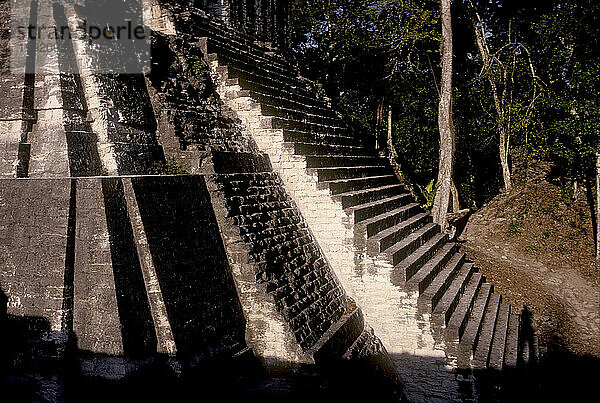 Maya-Ruinen in Tikal  Guatemala.