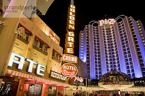 Innenstadt von Las Vegas  Nevada.