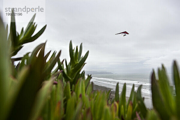 Drachenfliegen in Fort Funston  Kalifornien