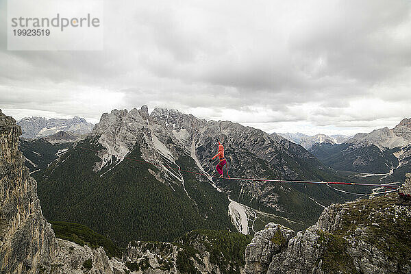 Monte Piana Hängemattenaktion 2014