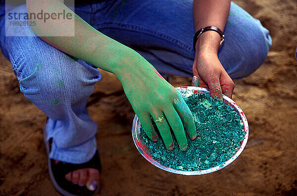 Holi-Festival  Indien