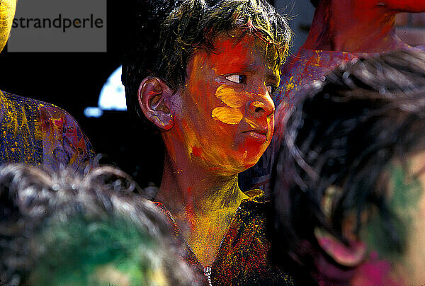 Holi-Festival  Indien