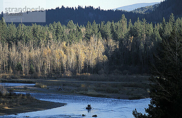 Blackfoot River Valley in Montana.