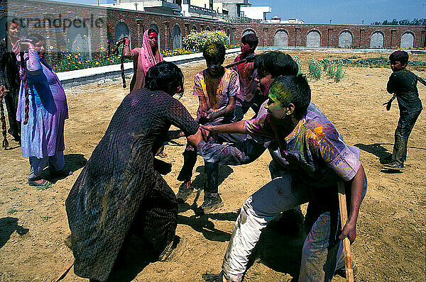 Holi-Festival  Indien