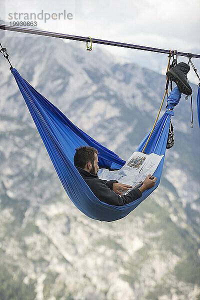 Monte Piana Hängemattensitzung