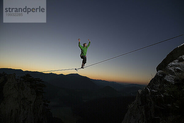 Highline-Abenteuer in Österreich
