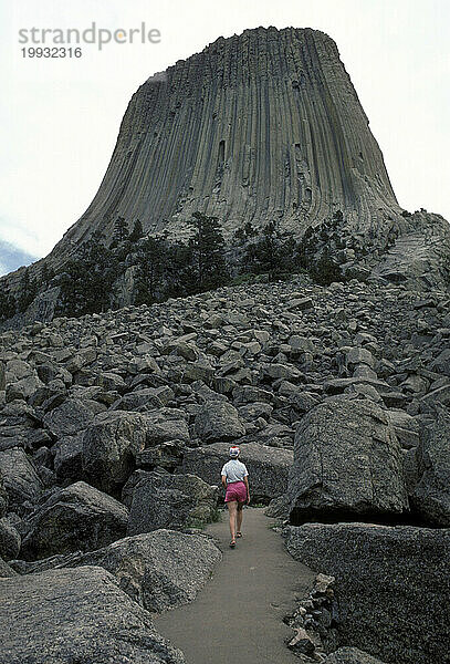 Devils Tower National Monument im Nordosten von Wyoming.