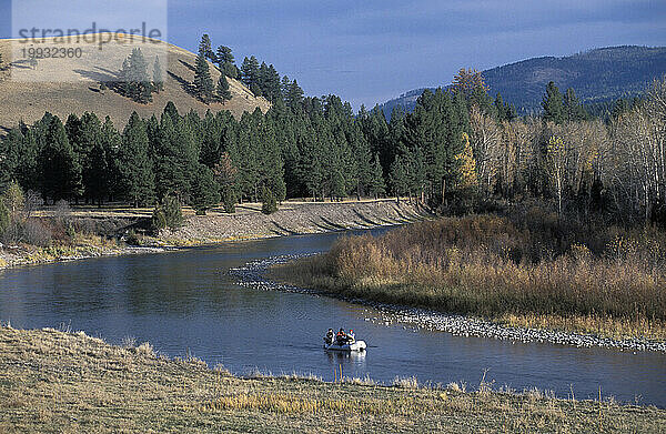 Blackfoot River Valley in Montana.