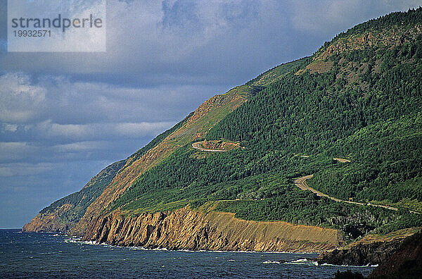 Cabot Trail in Nova Scotia.