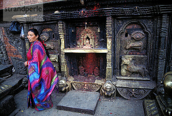 Schrein in Bhaktapur Nepal.