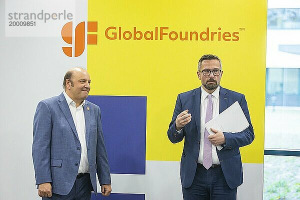 Fördermittelbescheid in Höhe von 5  4 Millionen Euro für Verbundprojekt an GlobalFoundries und seine Partner  Dresden  Sachsen  Deutschland  Europa