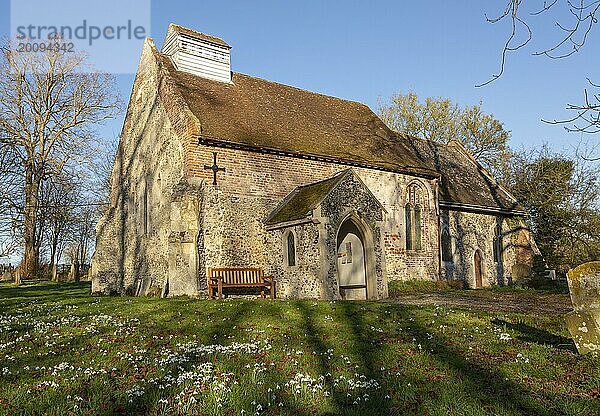 Dorfpfarrkirche Saint Margaret  Linstead Parva  Suffolk  England  UK