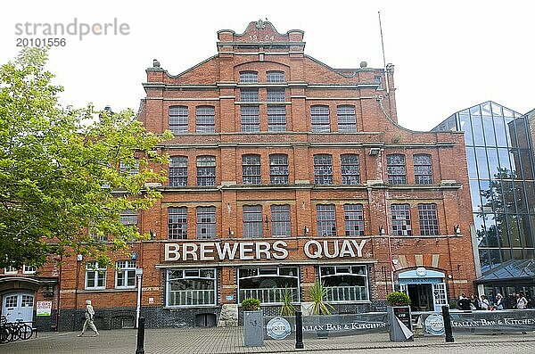 Brewers Quay Gebäude der ehemaligen Devenish Brauerei in Weymouth  Dorset  England  Großbritannien  Europa