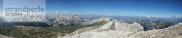 Dolomiten-Panorama
