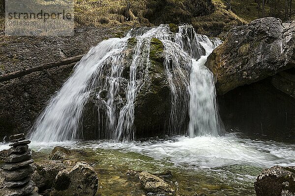 Kuhflucht-Wasserfälle bei Farchant  Oberbayern