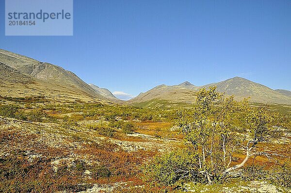 Rondane Nationalpark im Herbst. Norwegen Rondane National Park in the fall. (Norway)