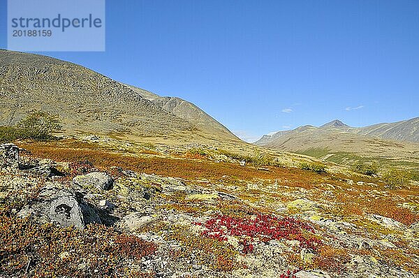 Rondane Nationalpark im Herbst. Norwegen Rondane National Park in the fall. (Norway)