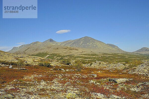 Rondane Nationalpark im Herbst. Norwegen Rondane National Park in the fall. (Norway)