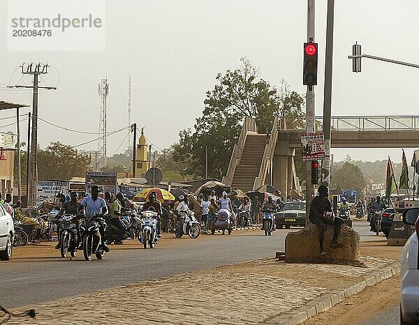 Stadtansicht von Ouagadougou  04.03.2024.Fotografiert im Auftrag des Bundesministeriums für wirtschaftliche Zusammenarbeit und Entwicklung