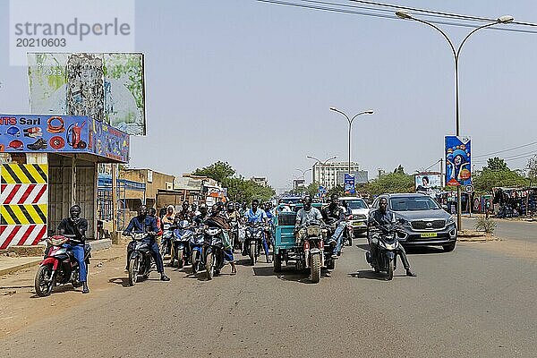 Stadtansicht von Ouagadougou  04.03.2024.Fotografiert im Auftrag des Bundesministeriums für wirtschaftliche Zusammenarbeit und Entwicklung