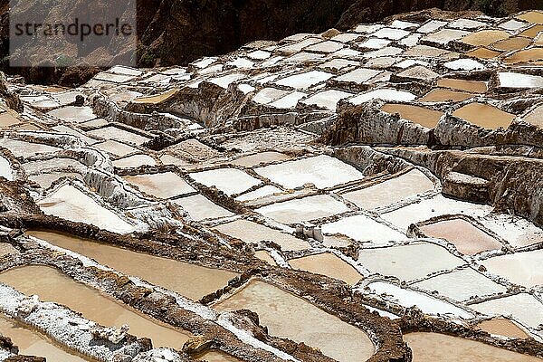 Salzterrassen von Maras in Peru