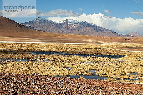 Panorama in der Atacama Wüste in Chile bei San Pedro de Atacama