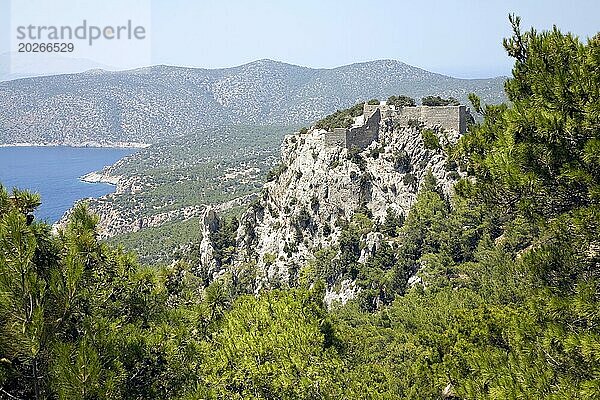 Kastrou Monolithos  Rhodos  Griechenland  Europa