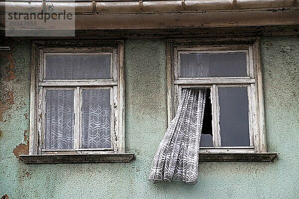 Fenster einer Hausruine