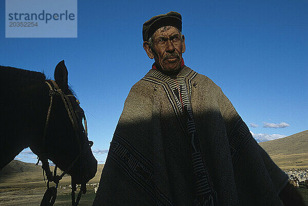 Gaucho in Patagonien  Argentinien