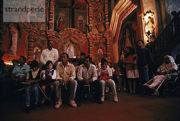 Mission San Xavier del Bac in der Nähe von Tucson.