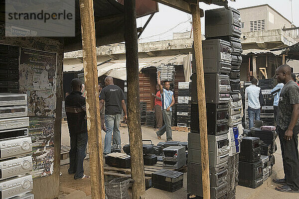 Elektronikmarkt in Lagos  Nigeria