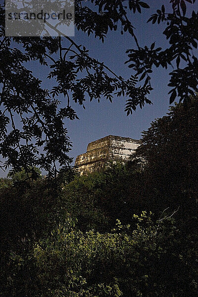 Aztekischer Tempel  Tepozteco  Mexiko