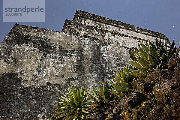 Aztekischer Tempel  Tepozteco  Mexiko