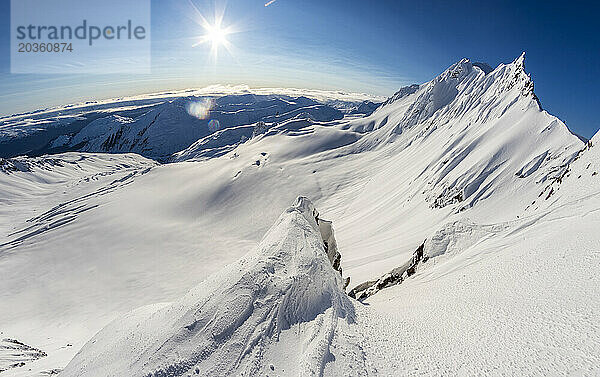 Chilkat Range  Ziel für Skifahrer und Snowboarder