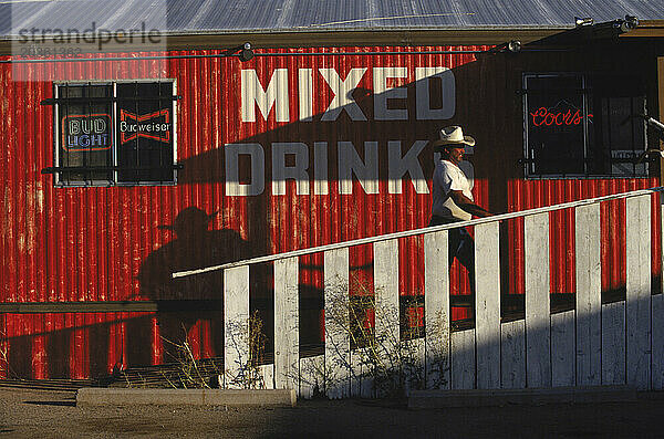 Red Rock Bar  Red Rock  Arizona.