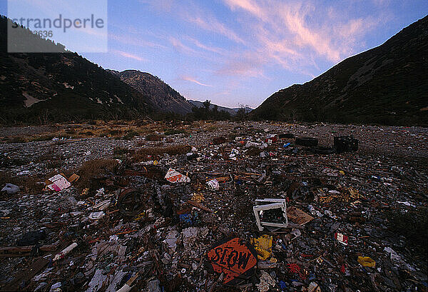 Schießplatz Lytle Creek im San Bernadino National Forest  Kalifornien.