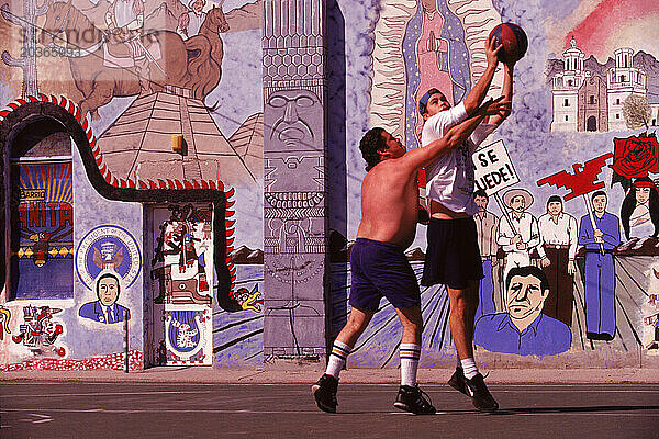 Basketball aus der Nachbarschaft von Tucson