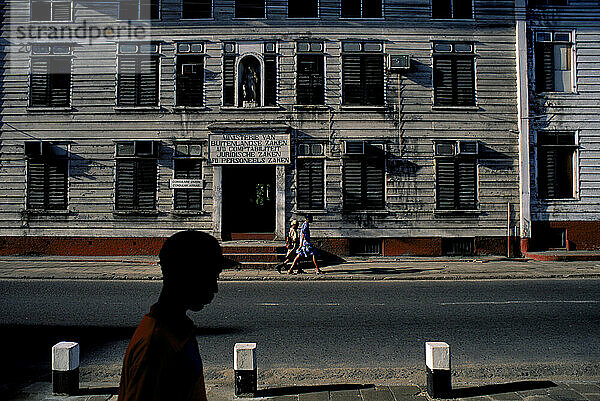 Paramaribo-Straßen  Surinam