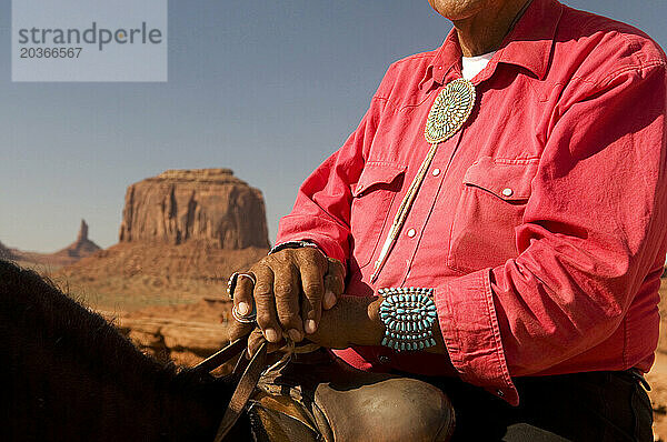 Ein Navajo-Mann.