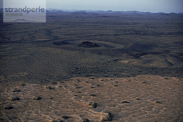 Krater  Pinacate Wilderness  Mexiko.