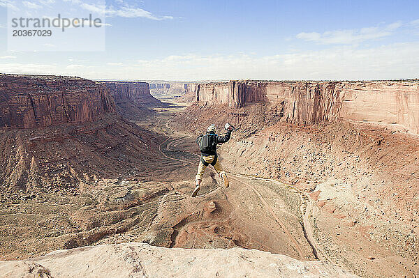 Basejumping im Fruit Bowl