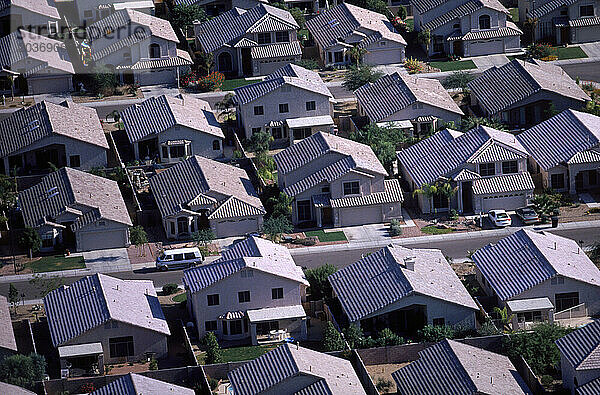 Häuser  Phoenix  Arizona  USA.