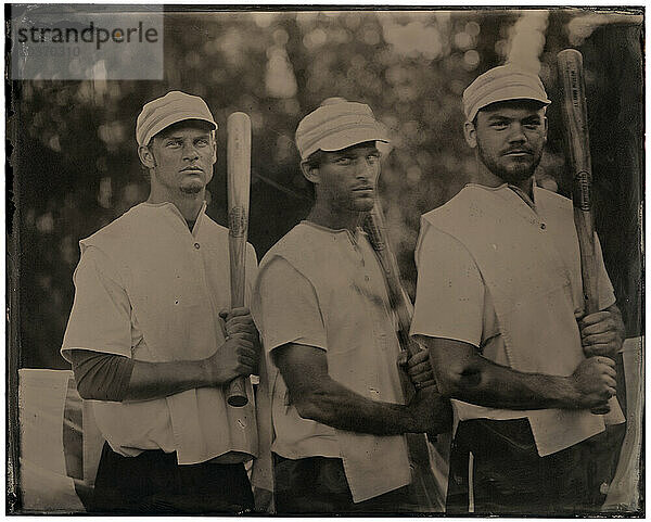 Vintage Baseballspieler