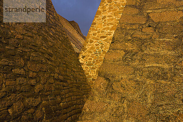 Aztekische Pyramide von Tenayuca