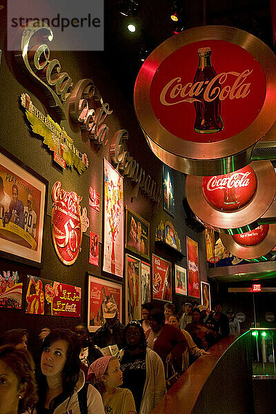 Welt von Coca-Cola  Atlanta  Georgia